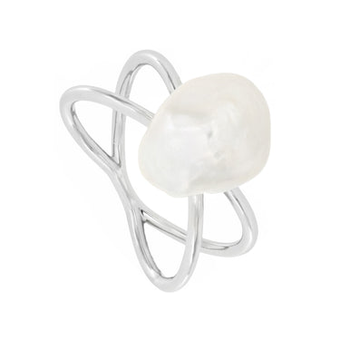 Anillo Perla Barroca